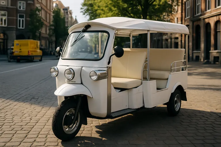 Elektrische tuktuks: de toekomst van duurzaam stadsvervoer