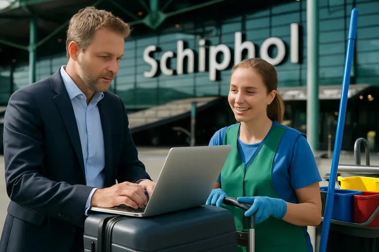 Succesvol inschrijven op Schiphol en schoonmaakaanbestedingen
